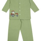 Green Kurta Pajama for Kids