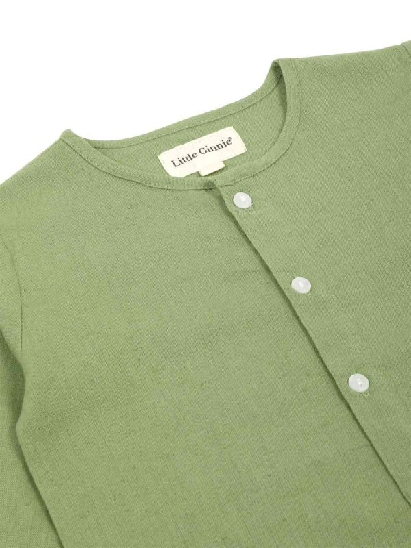 Green Kurta Pajama for Kids