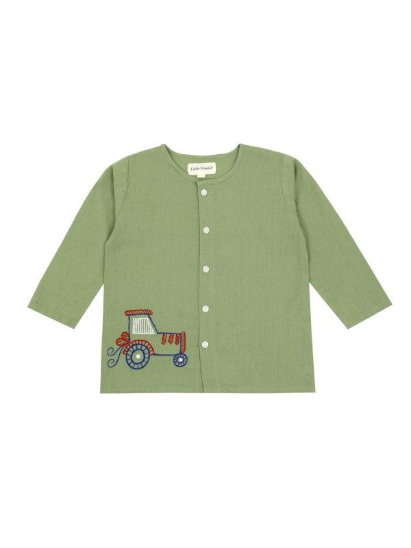 Green Kurta Pajama for Kids