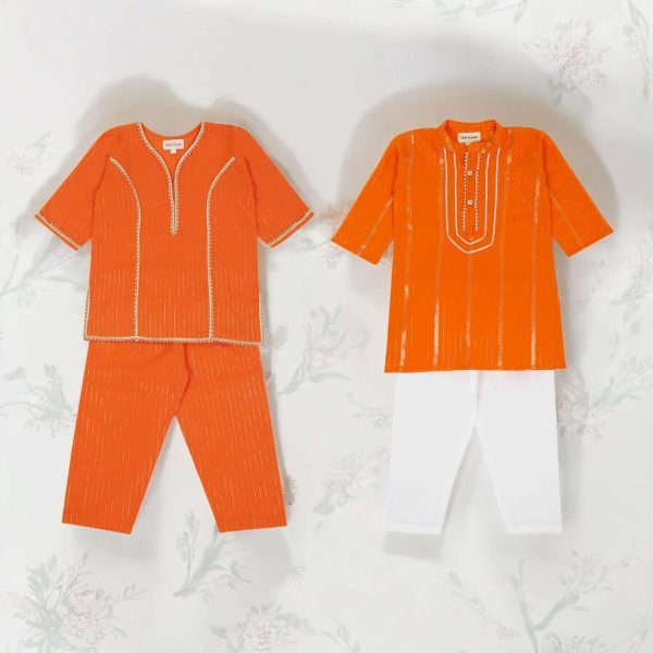 Orange Sibling Set