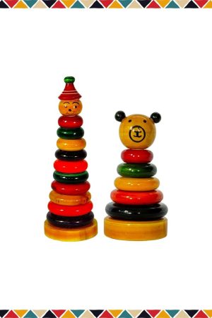 Bear & Joker Stacker - Combo of 2