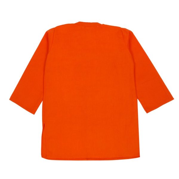 Orange Dhoti Kurta