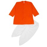 Orange Dhoti Kurta