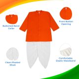 Orange Dhoti Kurta