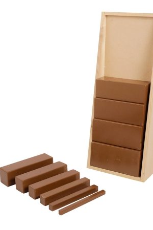 brown stairs montessori