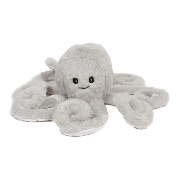 Grey Octopus Stuffed Toy