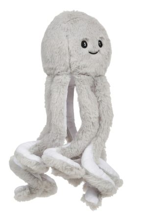 Grey Octopus Stuffed Toy