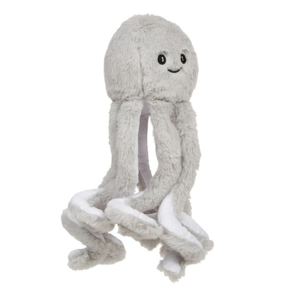 Grey Octopus Stuffed Toy