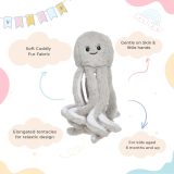 Grey Octopus Stuffed Toy