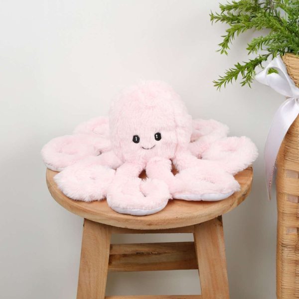 Pink Octopus Stuffed Toy