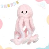 Pink Octopus Stuffed Toy