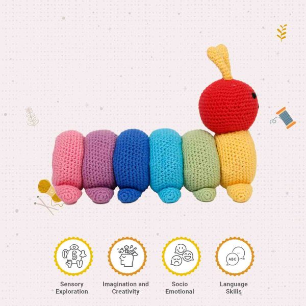 caterpillar soft toy