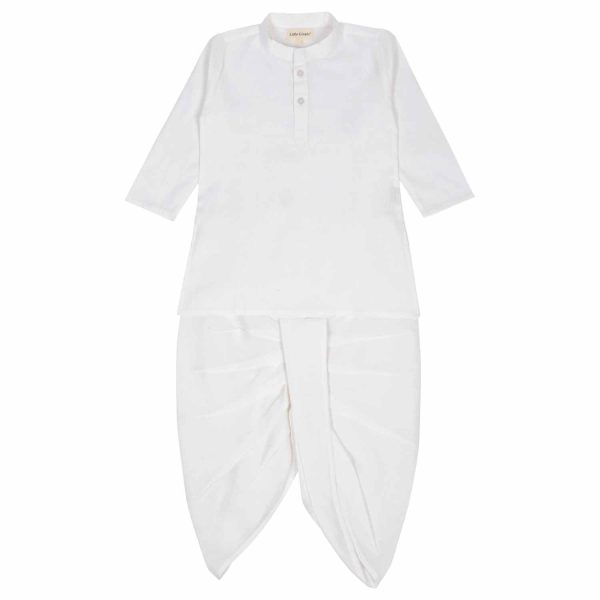 White Dhoti Kurta