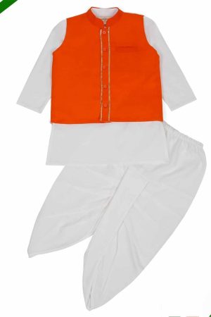 White Dhoti Kurta