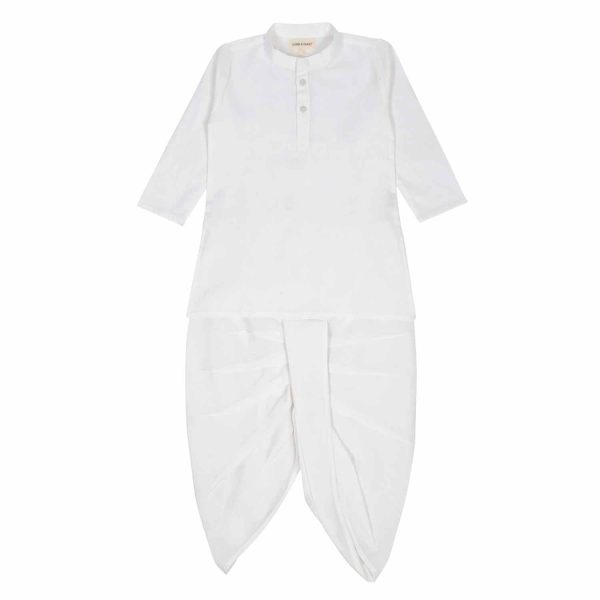 White Dhoti Kurta