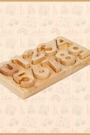 Wooden Number Puzzle
