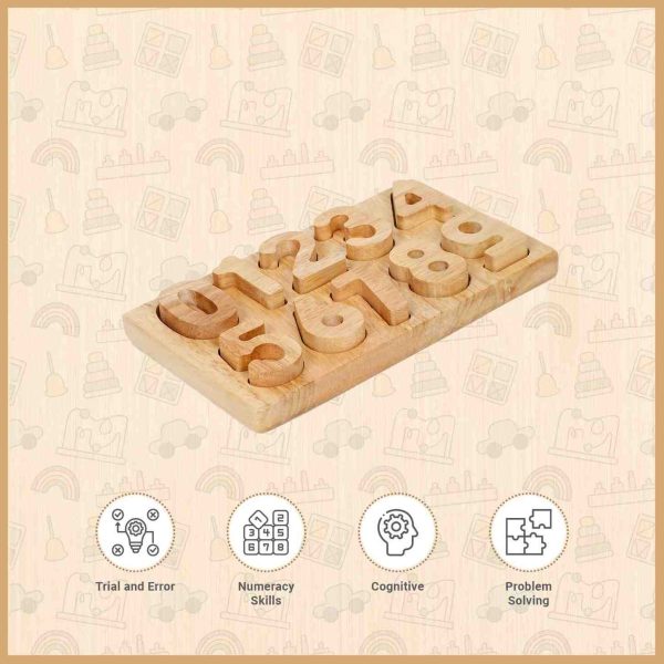 Wooden Number Puzzle