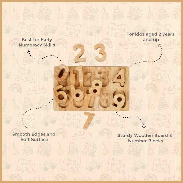 Wooden Number Puzzle