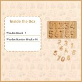 Wooden Number Puzzle