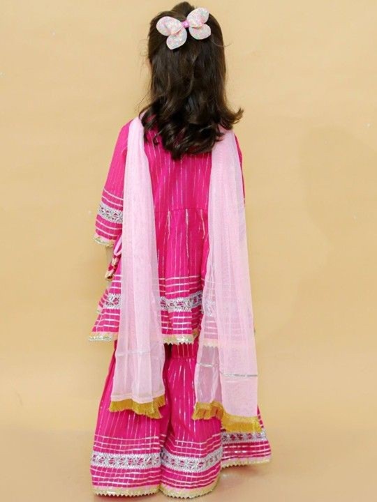 Anarkali Sharara With Dupatta