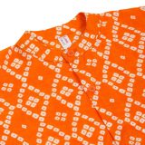 Boys orange Bandhani dhoti Kurta