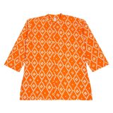 Boys orange Bandhani dhoti Kurta