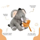 Elephant Monkey Soft Toy