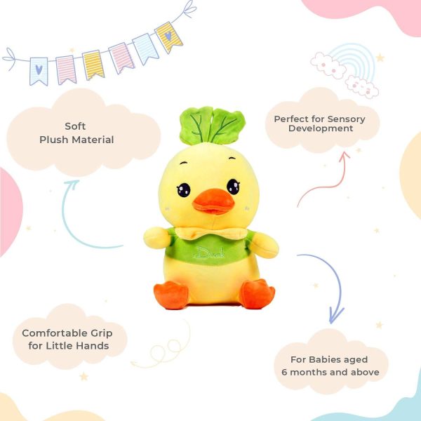 Leaf Duck Soft Toy