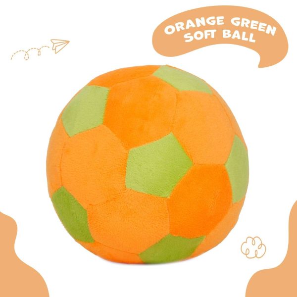 Orange Green Soft Ball