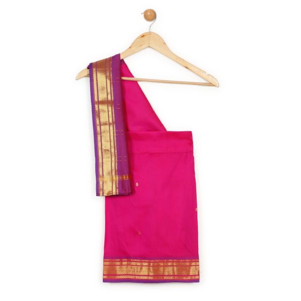 Pink Purple Saree