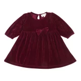 Purple Velvet Frock