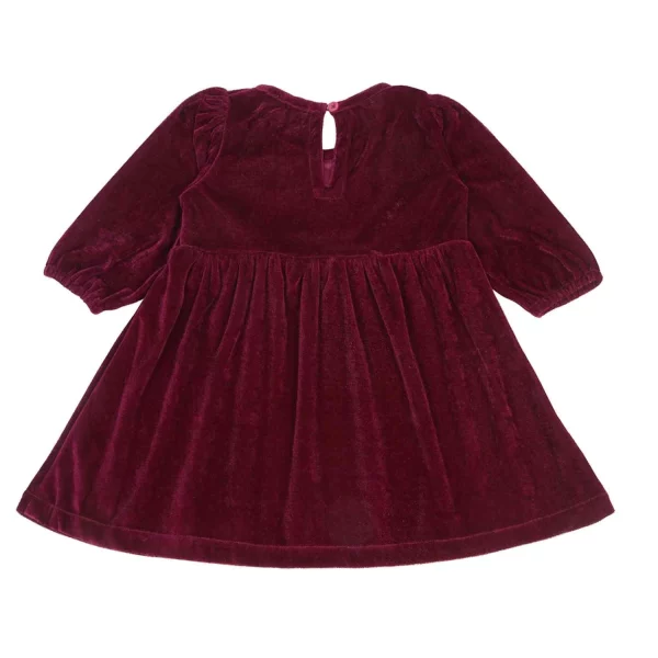 Purple Velvet Frock