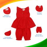 Red Co Ord Set