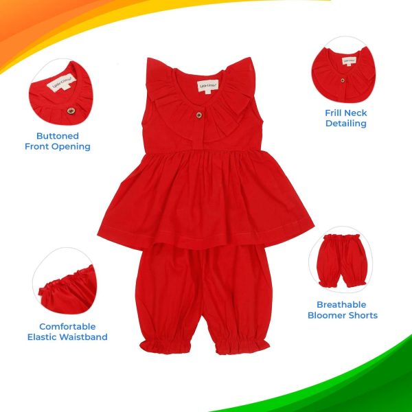 Red Co Ord Set