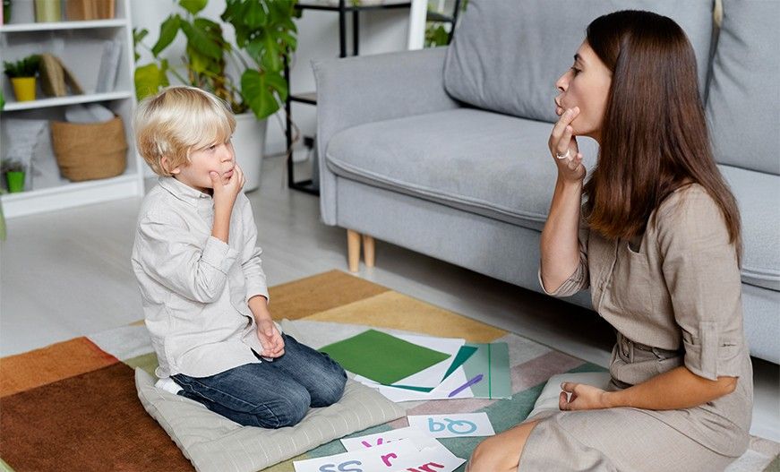 speech therapy at home