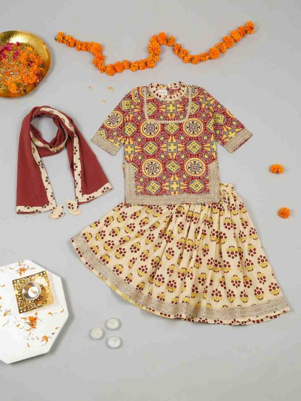 Kurta Skirt Set