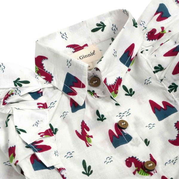 Dinosaur Print Frock