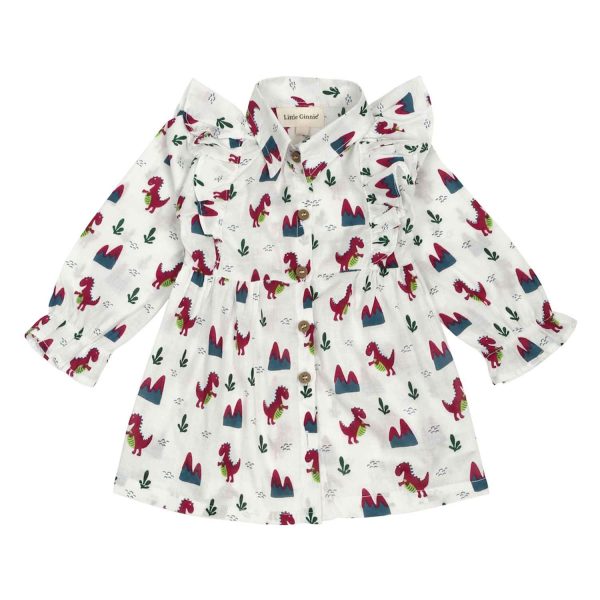 Dinosaur Print Frock