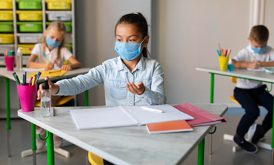 Safety Rules at School Classroom