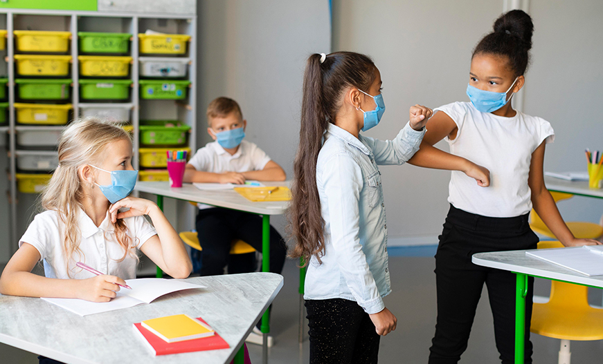 Safety Rules at School Classroom