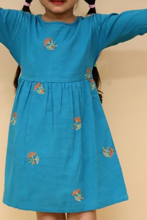 Sea Green Dress for Girl