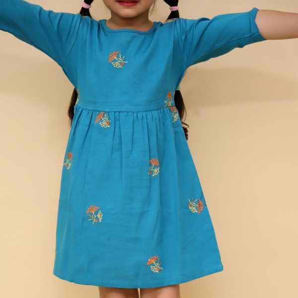 Sea Green Dress for Girl