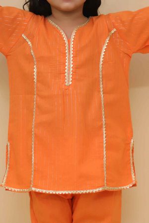 Orange Co Ord Set