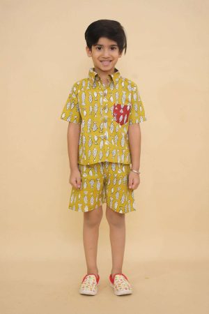 Mustard Fish Shirt
