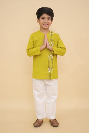 Mustard Kurta Pajama