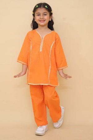 Orange Co Ord Set