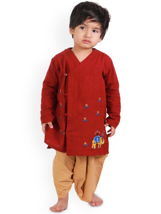 Angrakha Dhoti Kurta