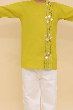 Mustard Kurta Pajama