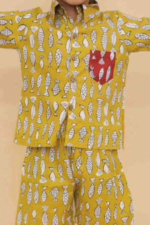 Mustard Fish Shirt