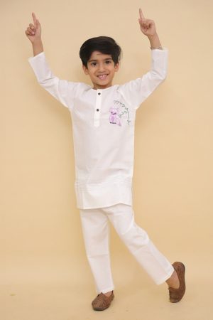 Fox Kurta Pajama for Kids